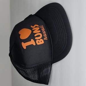 I Love Buns Hawaii Snapback Trucker Hat